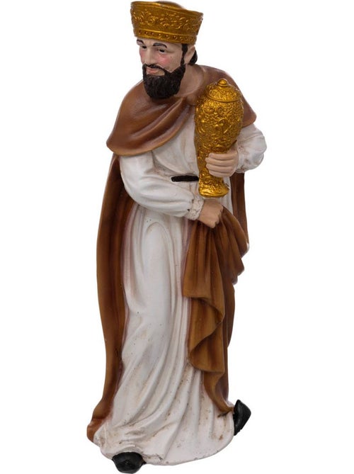 Lot de 6 santons h33 cm résine liree - Kiabi