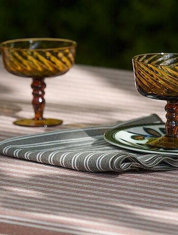 Lot de 6 serviettes de table coton LILI