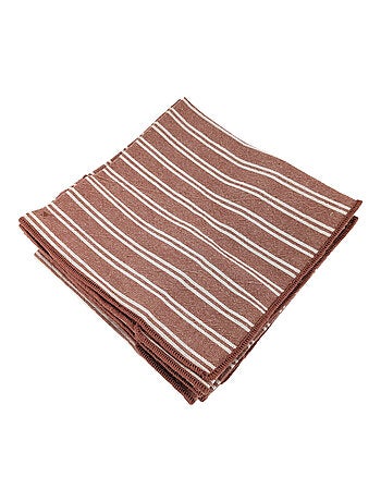 Lot de 6 serviettes de table coton LILI