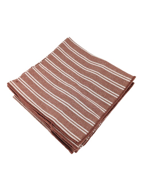 Lot de 6 serviettes de table coton LILI - Kiabi
