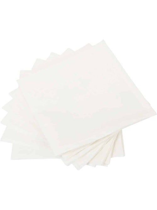 Lot de 6 serviettes de table coton lin METIS - Kiabi