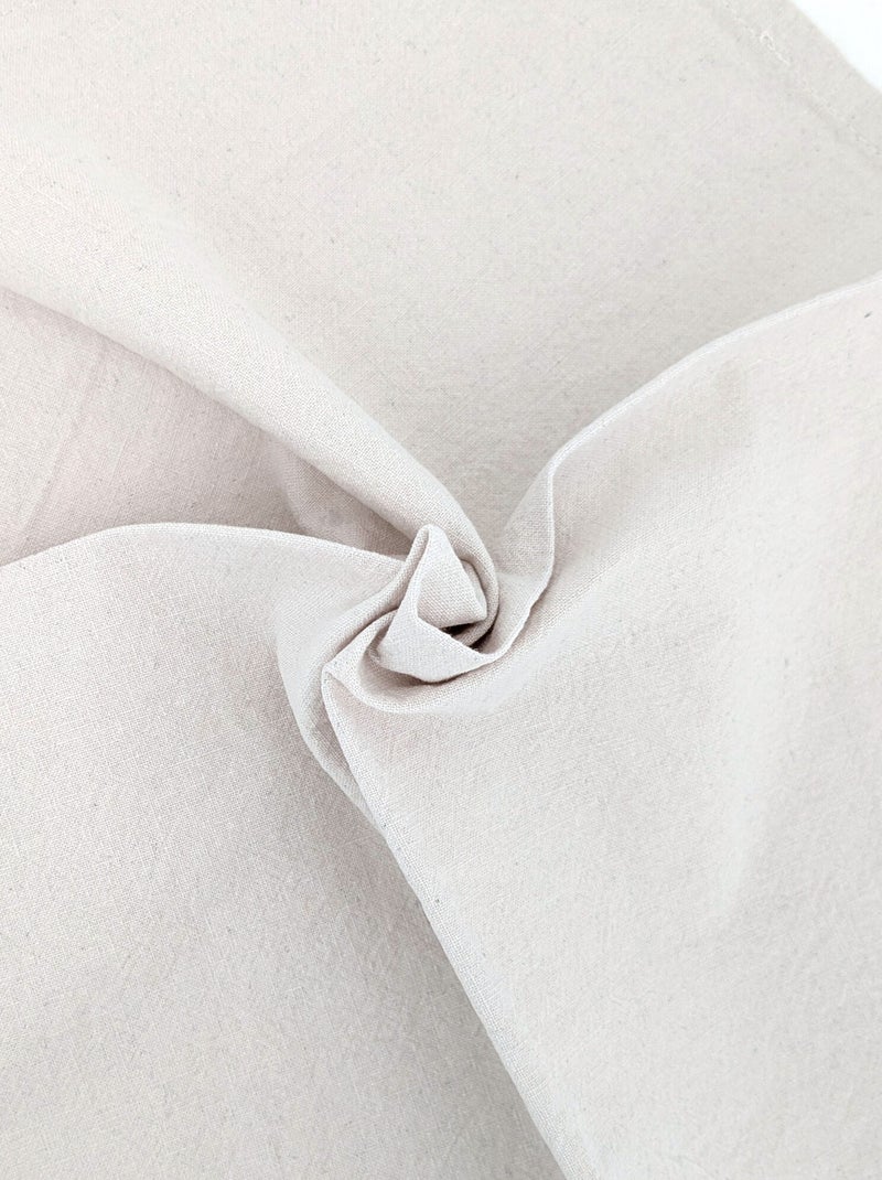 Lot de 6 serviettes de table MATTIS Blanc cassé - Kiabi