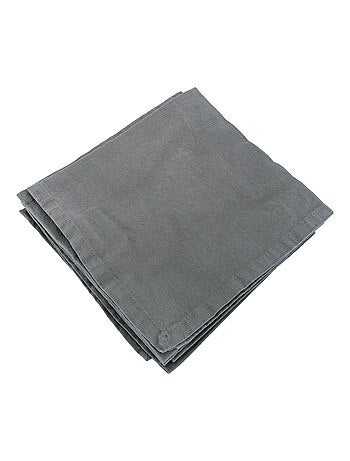 Lot de 6 serviettes de table MATTIS