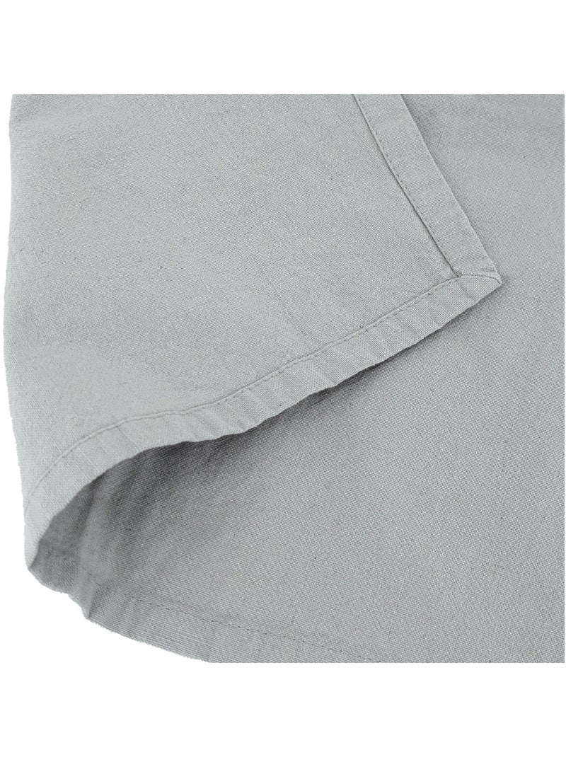 Lot de 6 serviettes de table MATTIS Vert anis - Kiabi