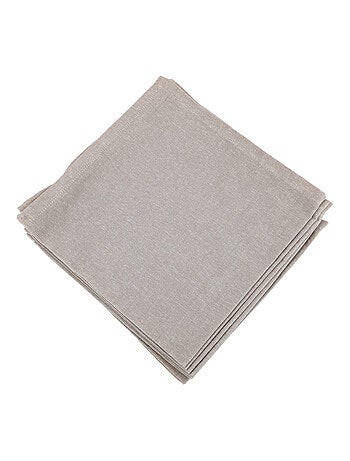 Lot de 6 serviettes de table YUCO coton