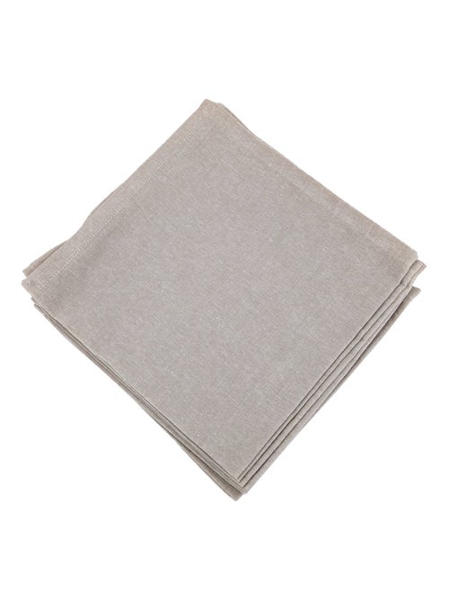 Lot de 6 serviettes de table YUCO coton - Kiabi