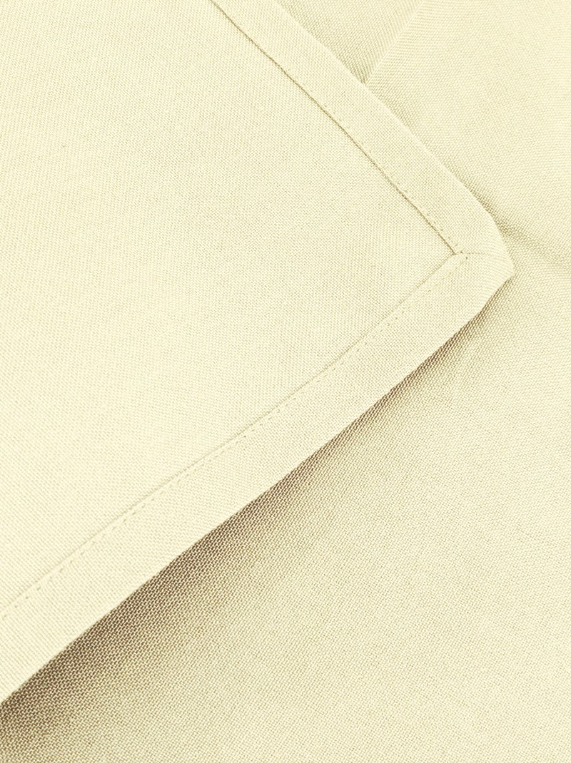 Lot de 6 serviettes de table YUCO coton Ecru - Kiabi
