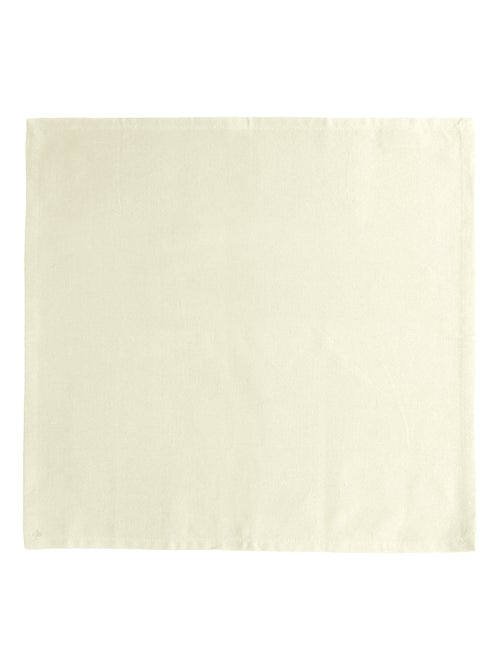 Lot de 6 serviettes de table YUCO coton - Kiabi