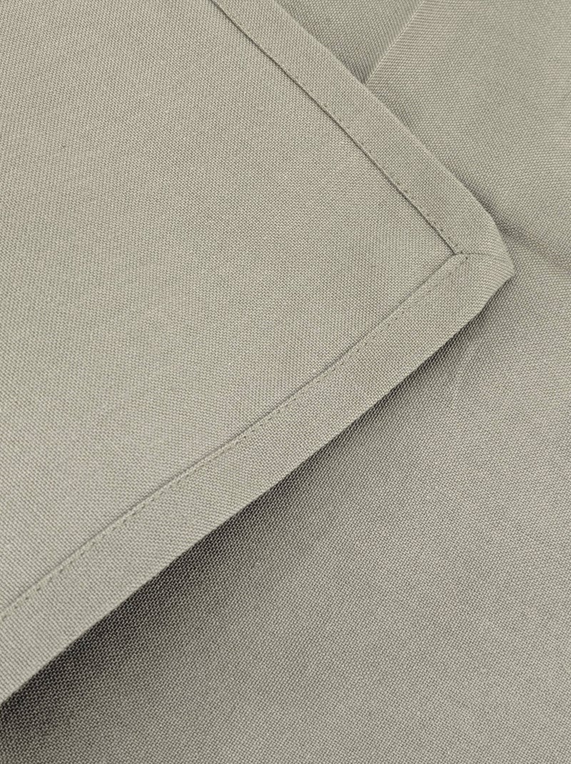 Lot de 6 serviettes de table YUCO coton Gris chiné - Kiabi