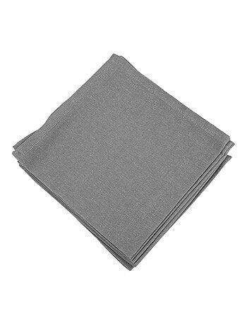 Lot de 6 serviettes de table YUCO coton