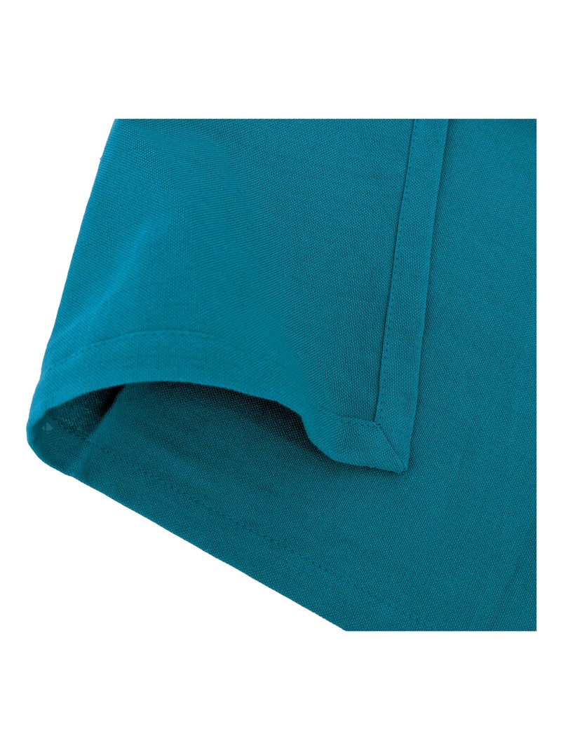 Lot de 6 serviettes de table YUCO coton Vert jade - Kiabi