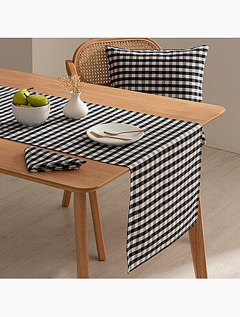 Lot de 6 serviettes en coton à carreaux vichy - gamusi