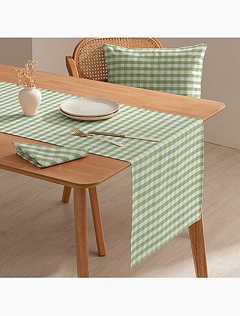 Lot de 6 serviettes en coton à carreaux vichy - gamusi