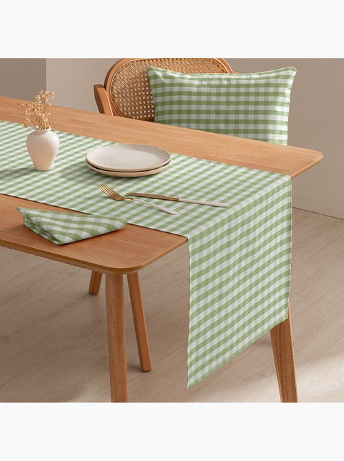 Lot de 6 serviettes en coton à carreaux vichy - gamusi - Kiabi