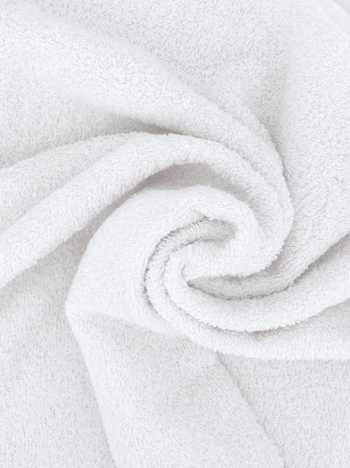 Lot de 6 serviettes toilette 50x90 ALPHA - Kiabi