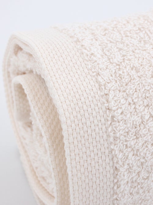 Lot de 6 serviettes toilette 50x90 ALPHA - Kiabi