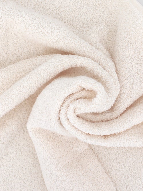 Lot de 6 serviettes toilette 50x90 ALPHA - Kiabi