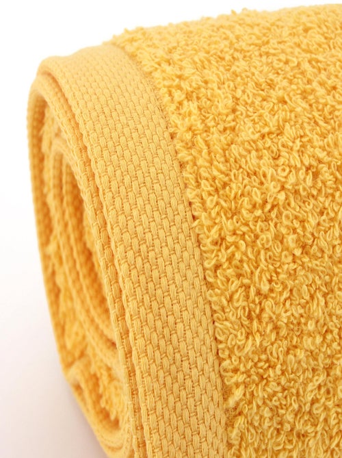 Lot de 6 serviettes toilette 50x90 ALPHA - Kiabi