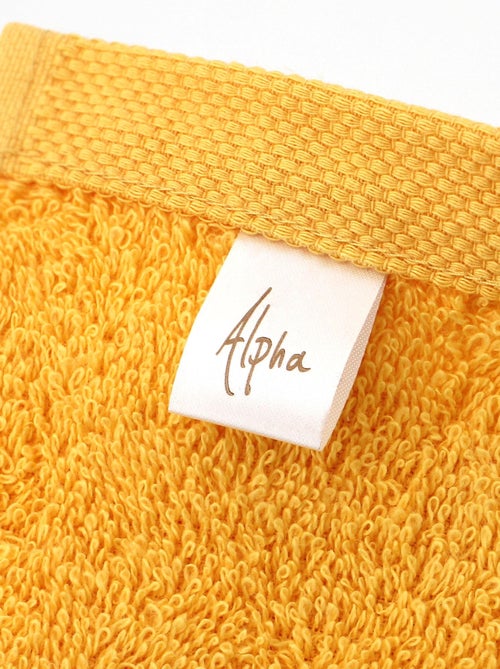 Lot de 6 serviettes toilette 50x90 ALPHA - Kiabi