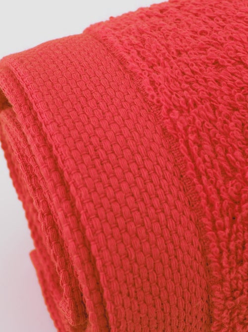 Lot de 6 serviettes toilette 50x90 ALPHA - Kiabi