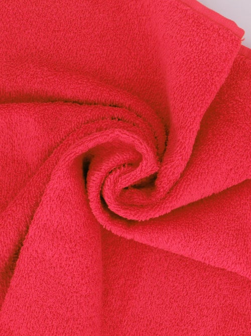 Lot de 6 serviettes toilette 50x90 ALPHA - Kiabi