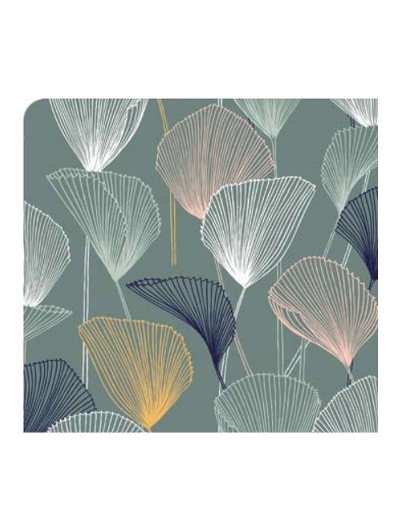 Lot de 6 sets de table Cottey - 28 x 43 cm - Bleu Bleu - Kiabi