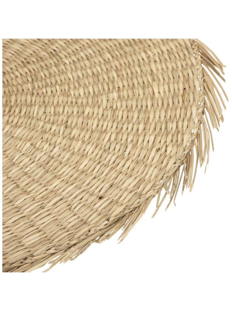 Lot de 6 sets de table cuba - Diamètre 38 cm - Beige Beige - Kiabi