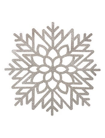 Lot de 6 sets de table de Noël flocon