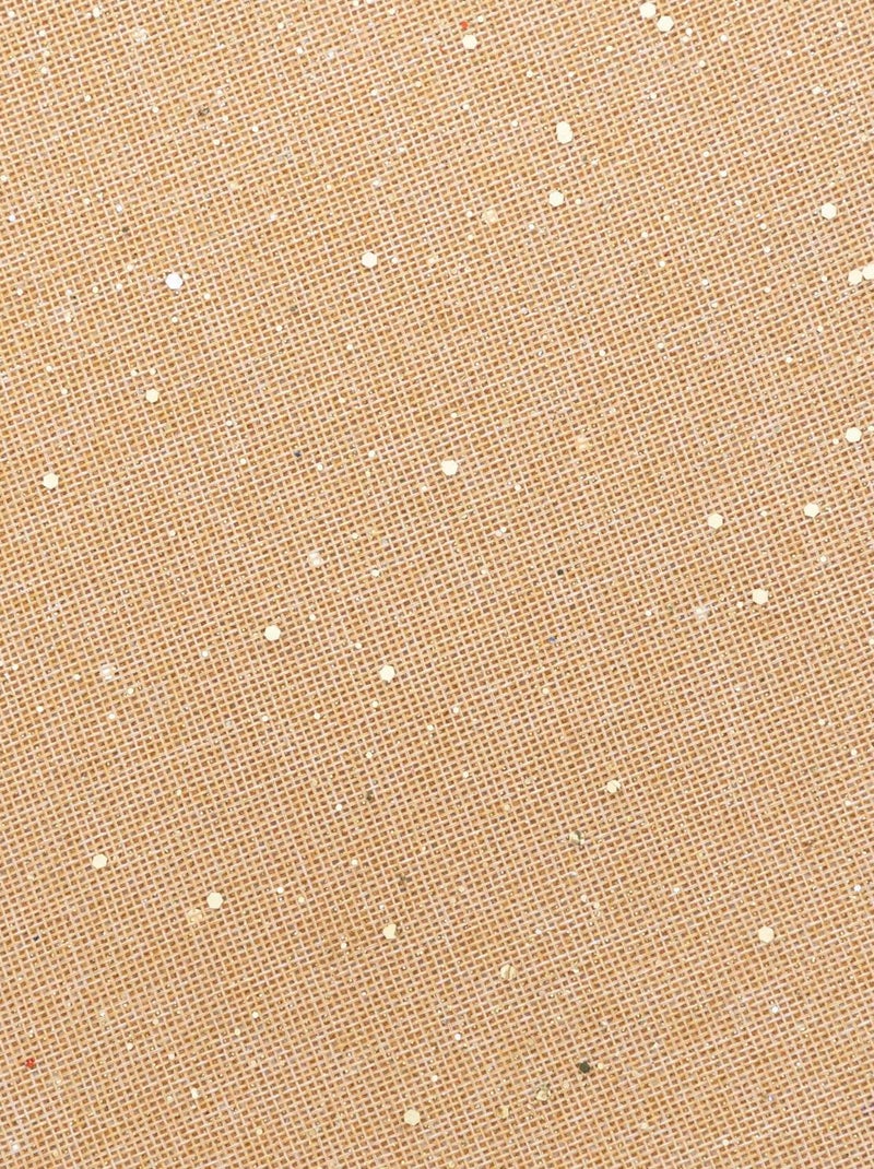 Lot de 6 sets de table de Noël rond Doré/or - Kiabi