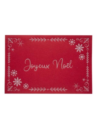 Lot de 6 sets de table de Noël