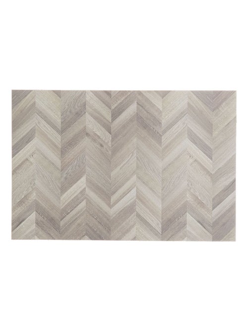 Lot de 6 sets de table effet chevrons AUTHENTIQUE - 45 x 30 cm - Kiabi