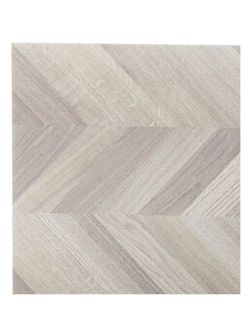 Lot de 6 sets de table effet chevrons AUTHENTIQUE - 45 x 30 cm Gris - Kiabi