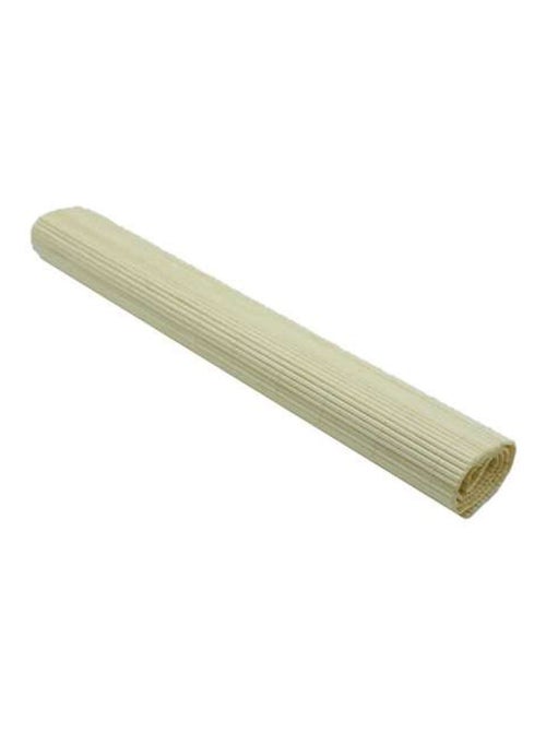 Lot de 6 sets de table en bambou blanchi rectangulaire - 45 x 30 cm - Kiabi