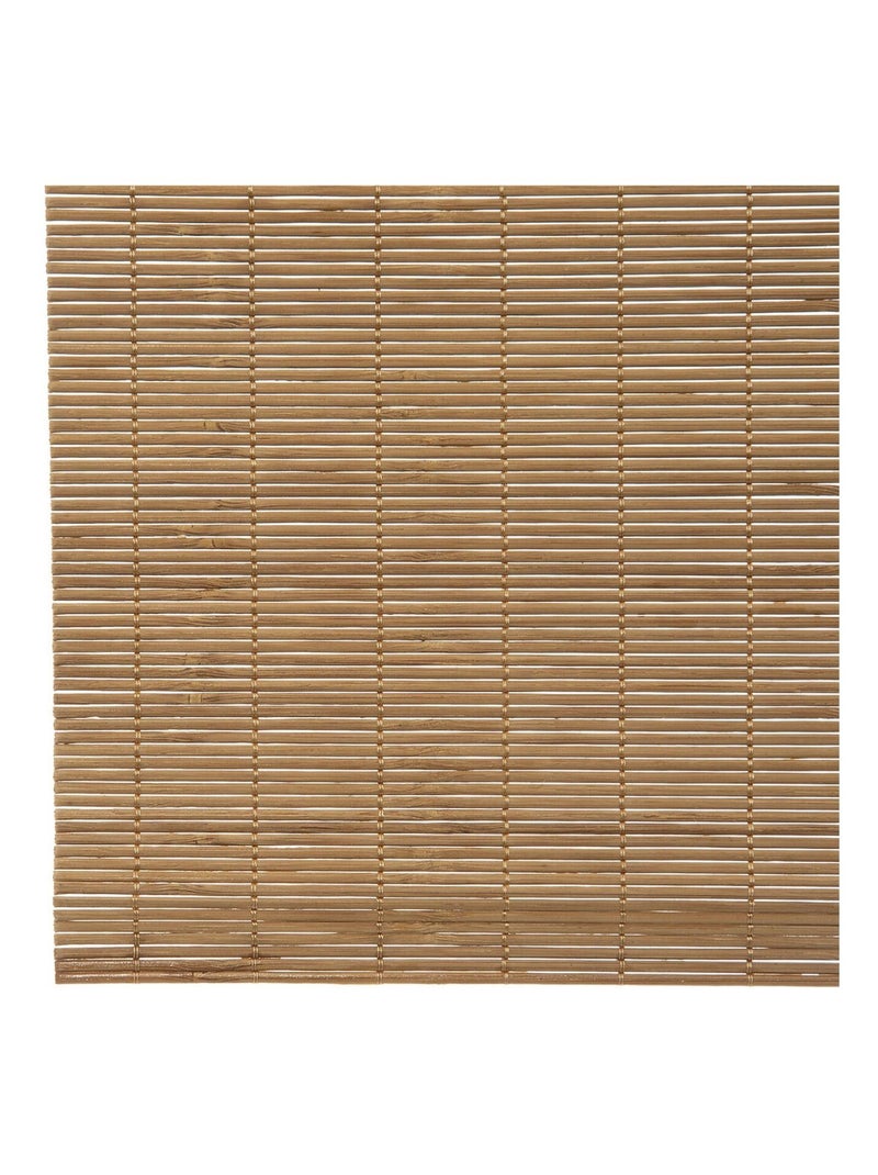 Lot de 6 Sets de table en bambou rectangulaire - 45 x 30 cm Beige - Kiabi