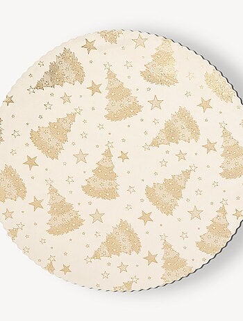 Lot de 6 sets de table en velours SAPIN