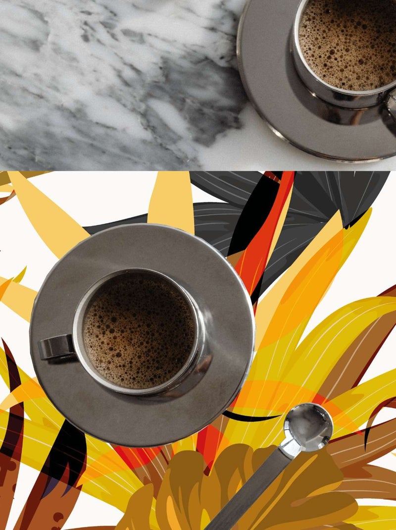 Lot de 6 sets de table Lorjung - 28 x 43 cm - Jaune Jaune - Kiabi