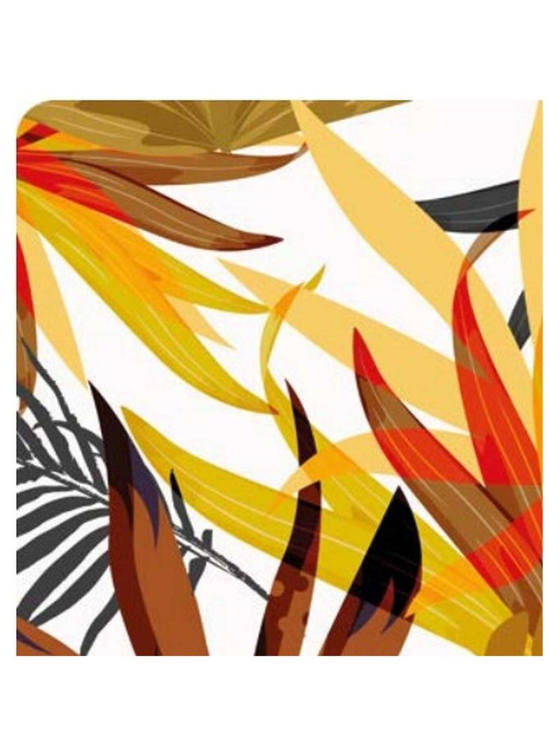 Lot de 6 sets de table Lorjung - 28 x 43 cm - Jaune Jaune - Kiabi