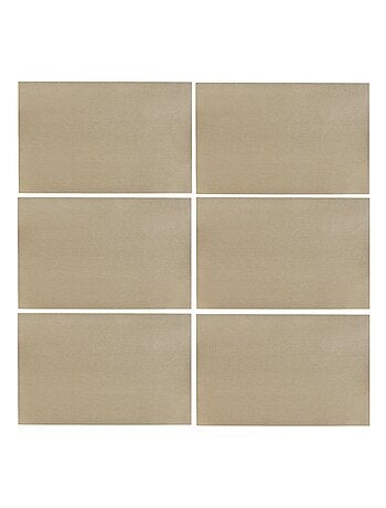 Lot de 6 sets de table MAX