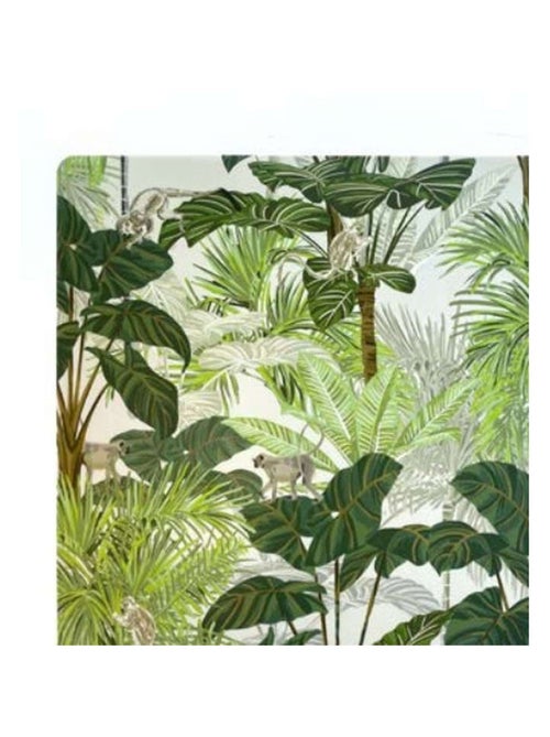 Lot de 6 sets de table Monkey - 28 x 43 cm - Vert - Kiabi Lot de 6 sets de table Monkey - 28 x 43 cm - Vert - Kiabi