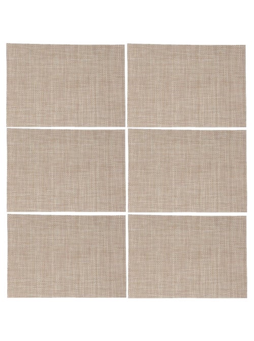 Lot de 6 Sets de table rectangulaire Maoli - Kiabi