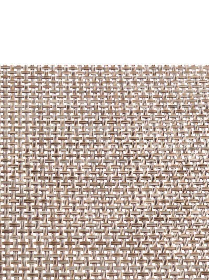 Lot de 6 Sets de table rectangulaire Maoli Beige - Kiabi