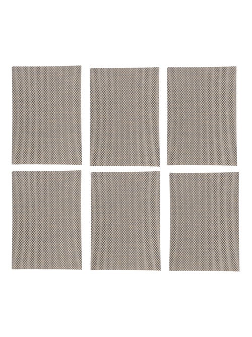 Lot de 6 Sets de table rectangulaire Maoli - Kiabi Lot de 6 Sets de table rectangulaire Maoli - Kiabi