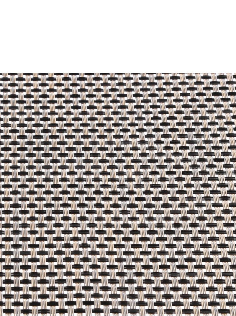 Lot de 6 Sets de table rectangulaire Maoli Gris foncé - Kiabi