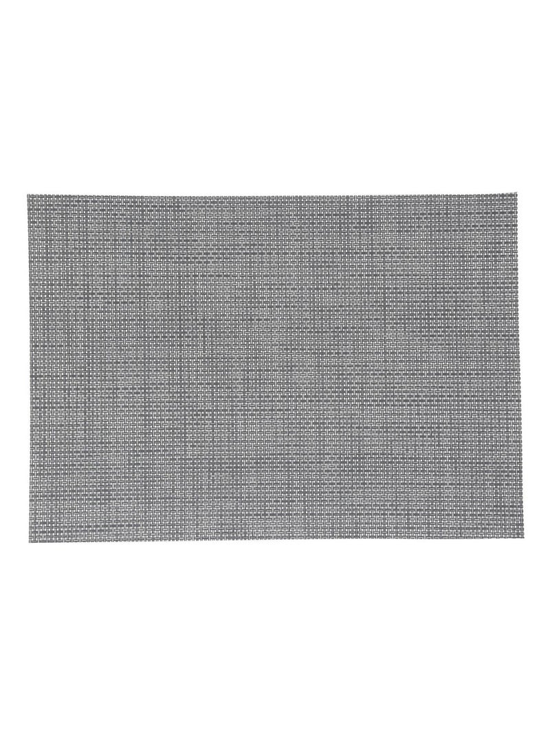 Lot de 6 Sets de table rectangulaire Maoli Gris - Kiabi