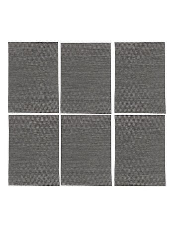 Lot de 6 Sets de table rectangulaire Maoli