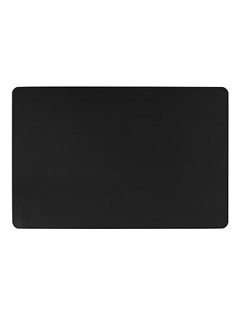 Lot de 6 Sets de table rectangulaire Tenor - 45 x 30 cm - Noir