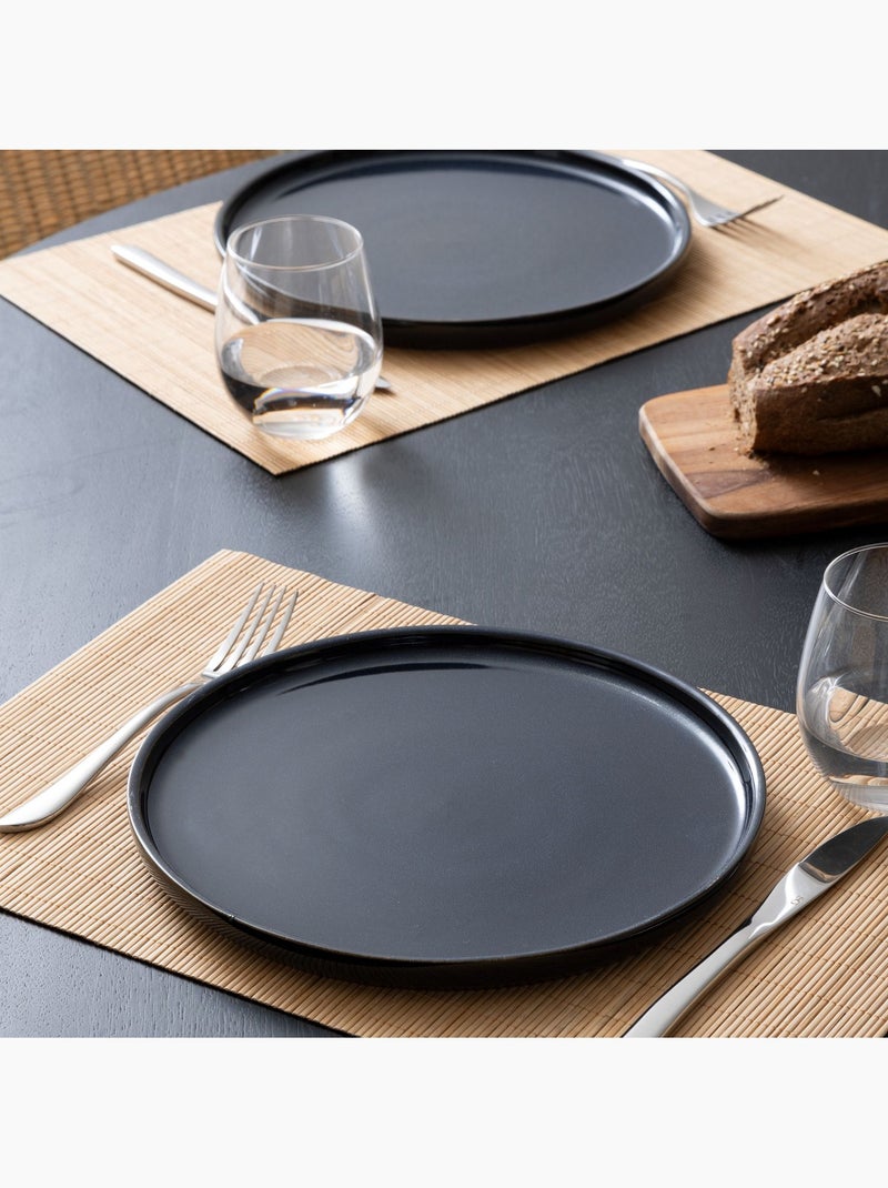 Lot de 6 sets de table rectangulaires en bambou - 45 x 30 cm Beige - Kiabi