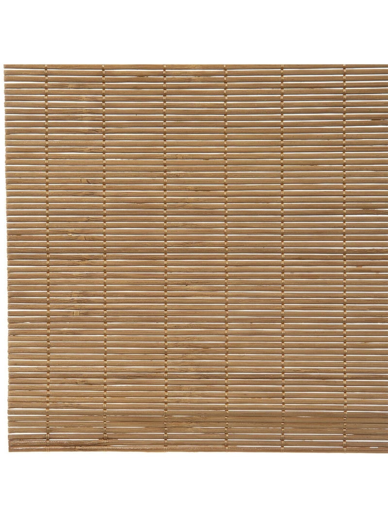 Lot de 6 sets de table rectangulaires en bambou - 45 x 30 cm Beige - Kiabi
