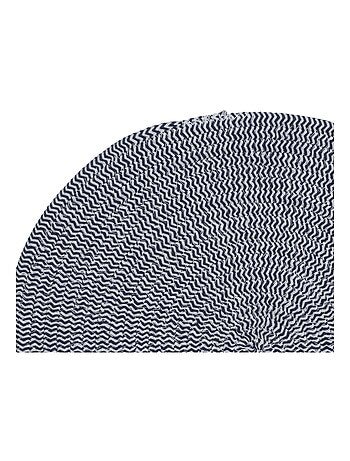 Lot de 6 sets de table rond en coton Alana