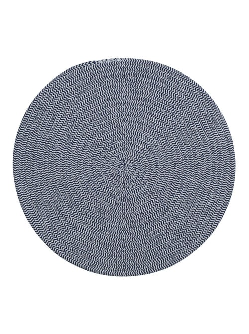 Lot de 6 sets de table rond en coton Alana - Kiabi Lot de 6 sets de table rond en coton Alana - Kiabi